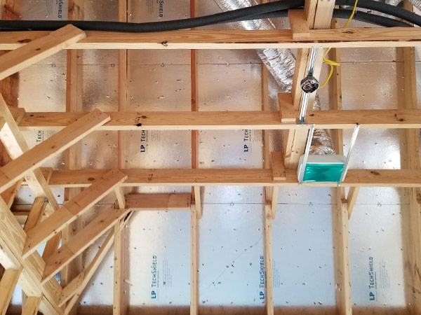 Radiant Barrier Installed 