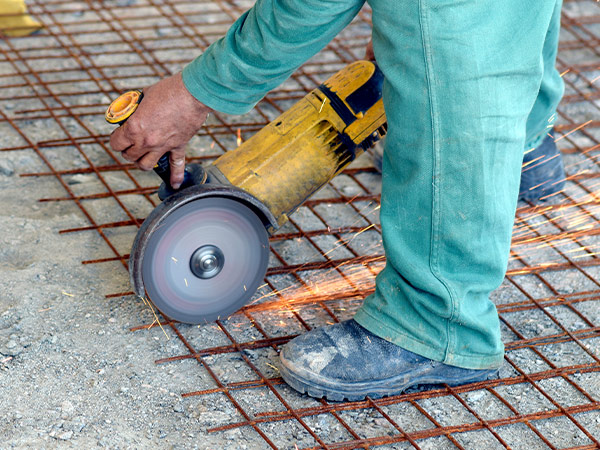 Cutting Rebar