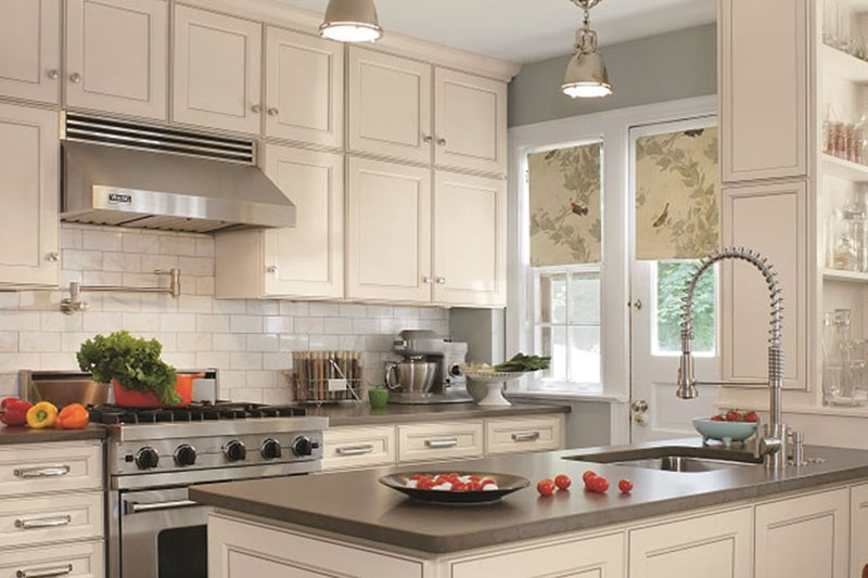 Update your home with a modern farmhouse kitchen.