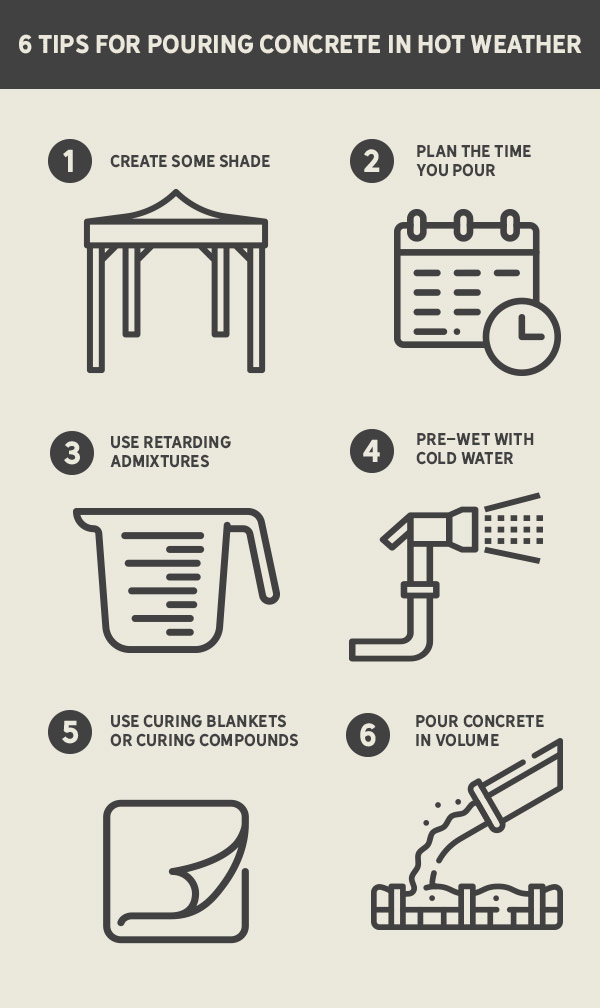6 Tips for Pouring Concrete 6 Tips for Pouring Concrete