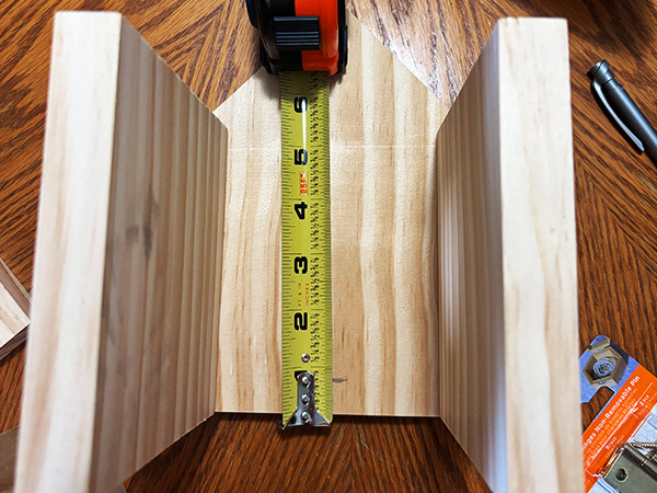 Measuring sides Measuring sides